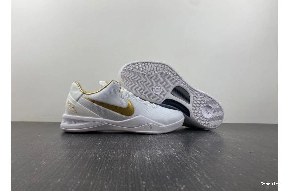 Nike White  8 FV6325-100 Kobe Protro Golden 0902